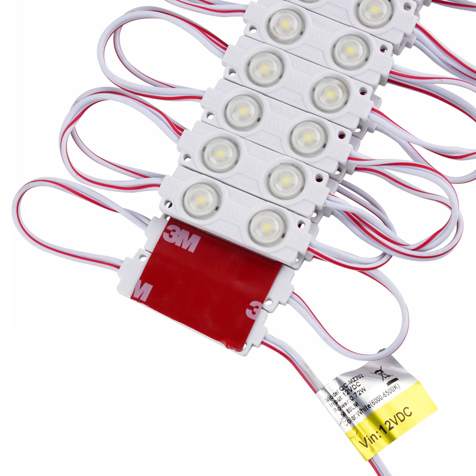 Amazon.com: Q QINGCHEN LED Modules Light 12V DC 0.72W 6500K White